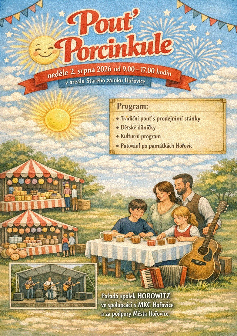 🎭 Poutʹ Porcinkule v Hořovicích